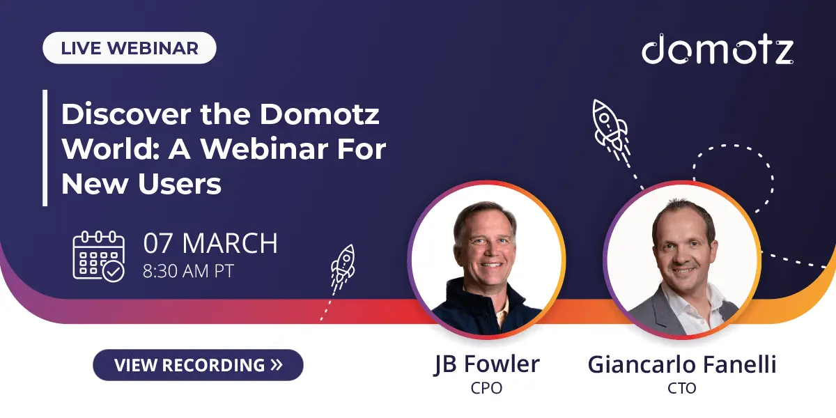 Discover the Domotz World 2023 Recording