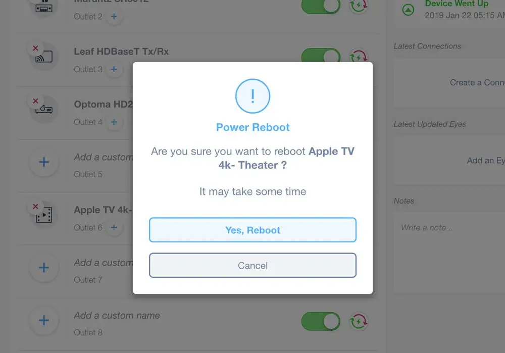 Power Reboot Smart Plugs and PDUs