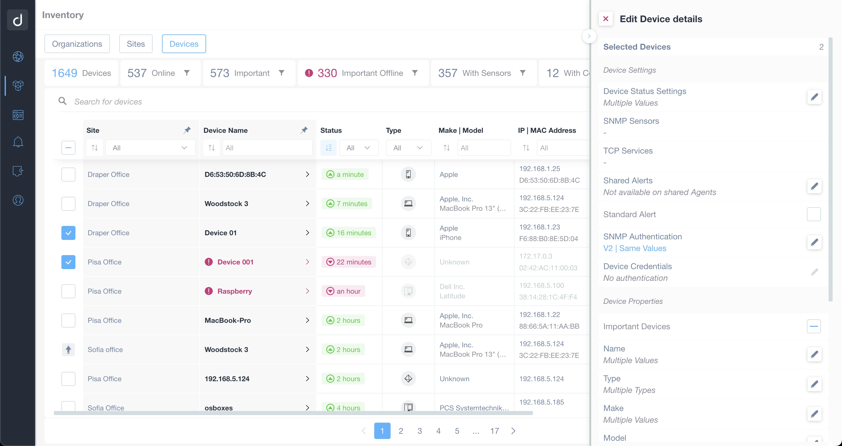 Pre-configured Script Library