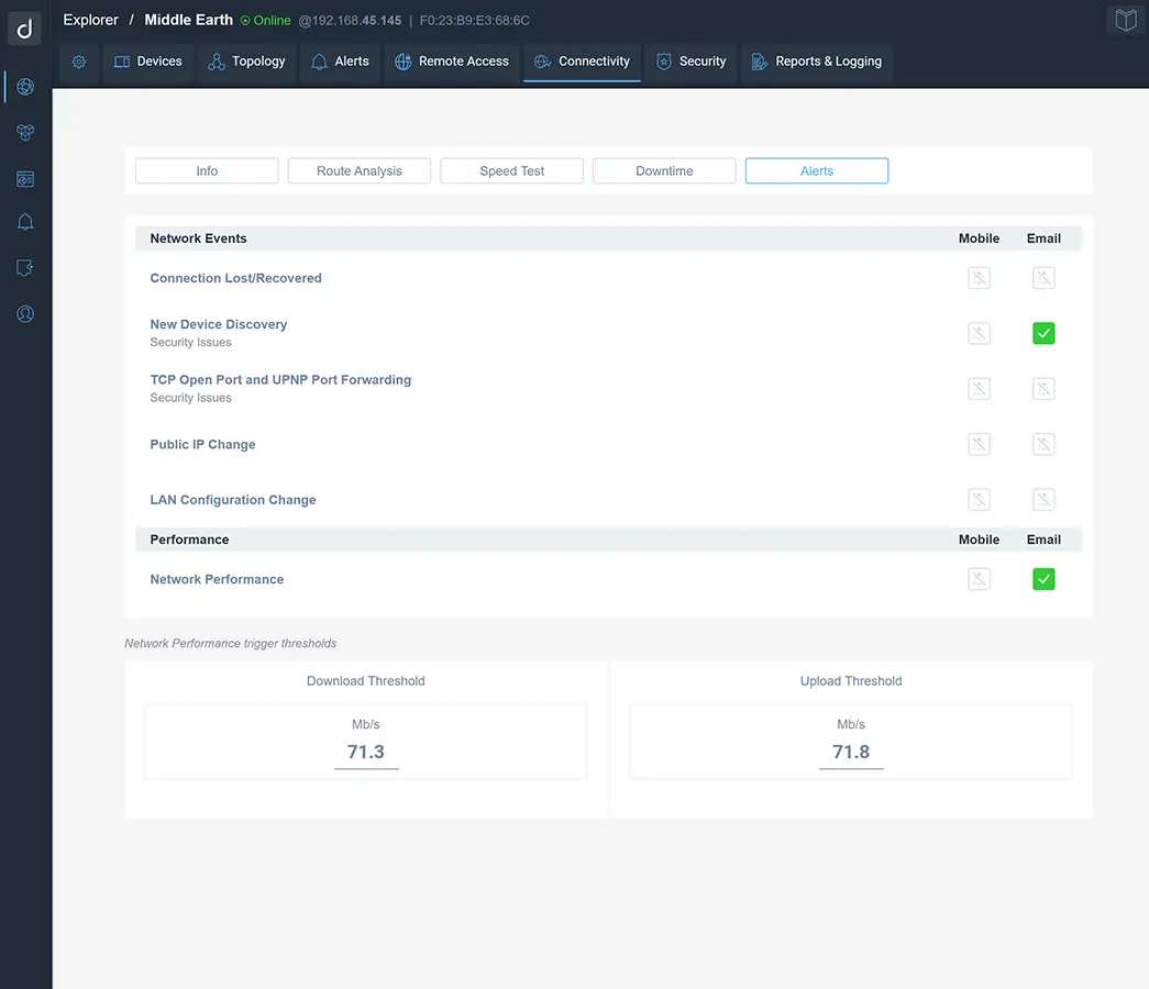 Detect new devices and monitor ports to strengthen network security