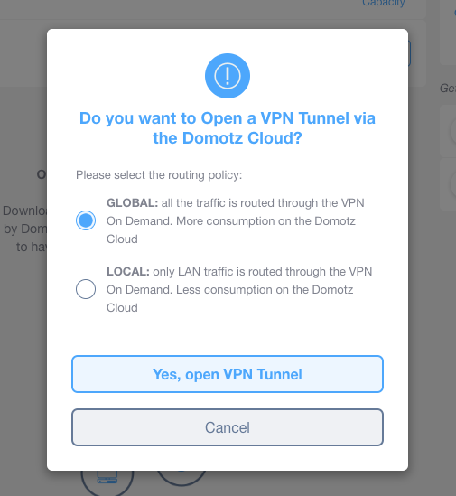 Open VPN Tunnel