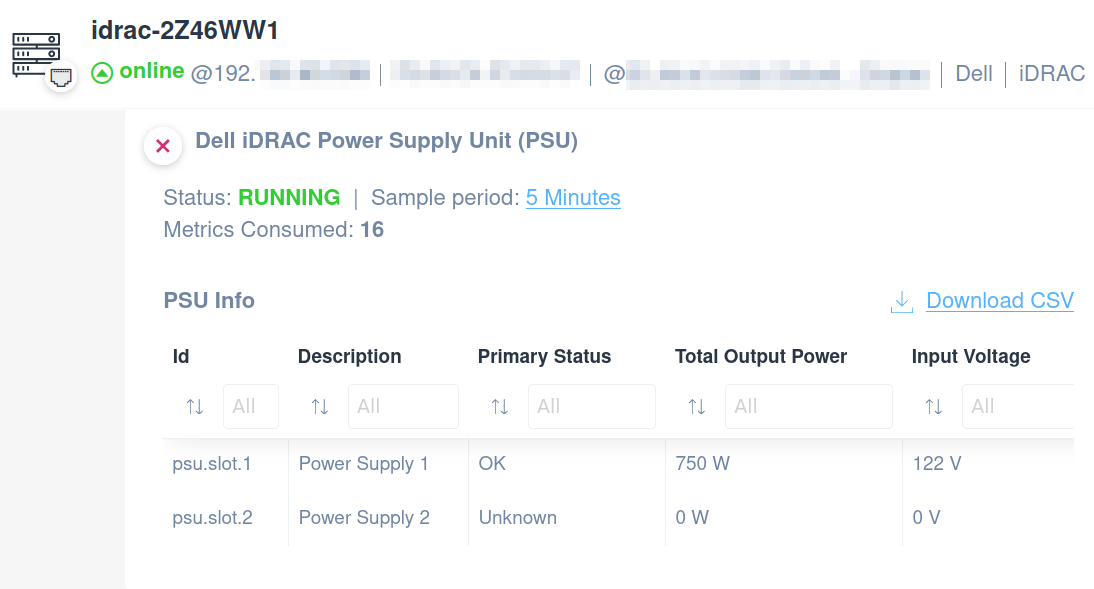 Get more information from your iDRAC PSU Monitoring 1