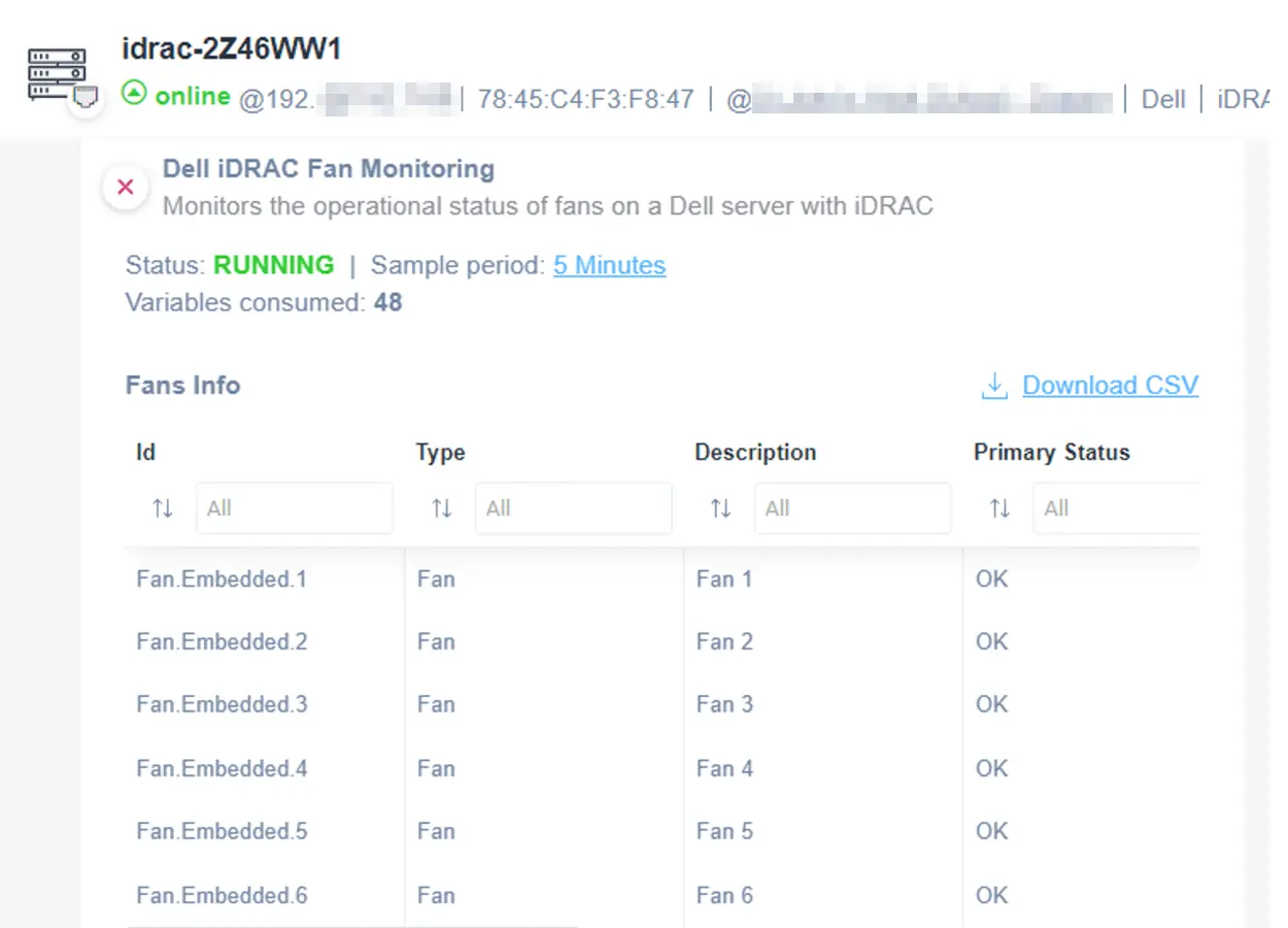 Fan Monitoring 1