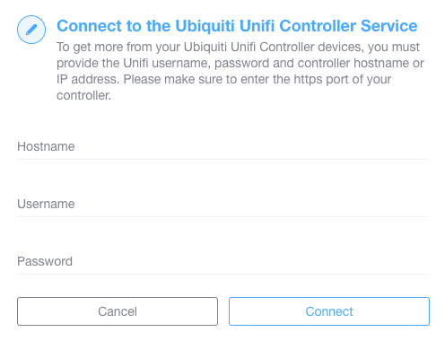 Integration with UniFi Controller Services