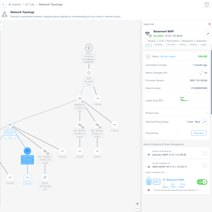 Domotz and IT Glue Automated Network Inventory