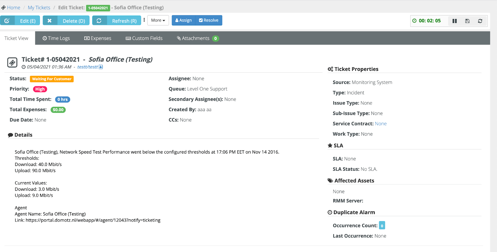 Setting up your Domotz Kaseya BMS integration