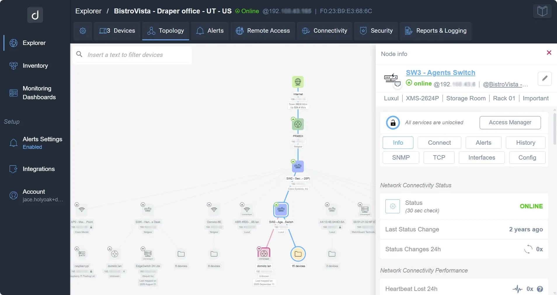 Portal Webapp Agent Network Topology 2
